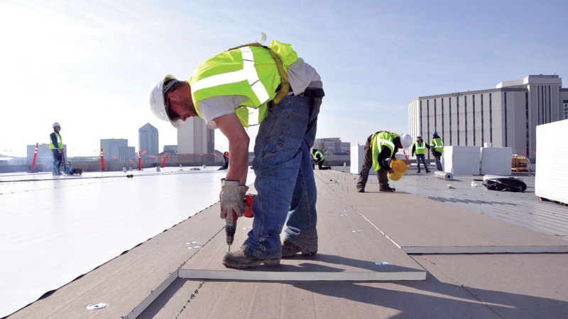 Commercial roofing services performed by experts